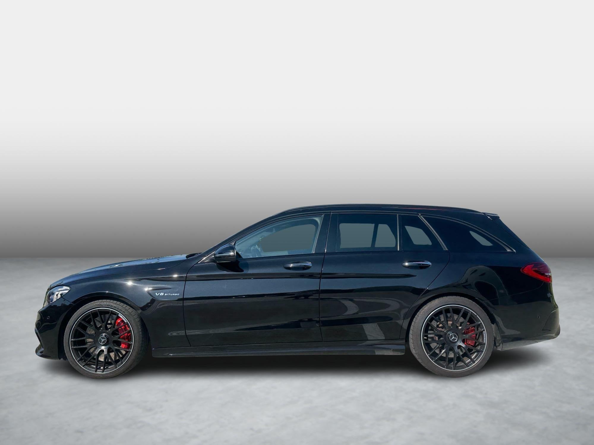 Mercedes-Benz C 63s AMG Break + LICHTE VRACHT + BURMESTER +, Auto's, Automaat, Dealer onderhouden, 4000 cc, Zwart