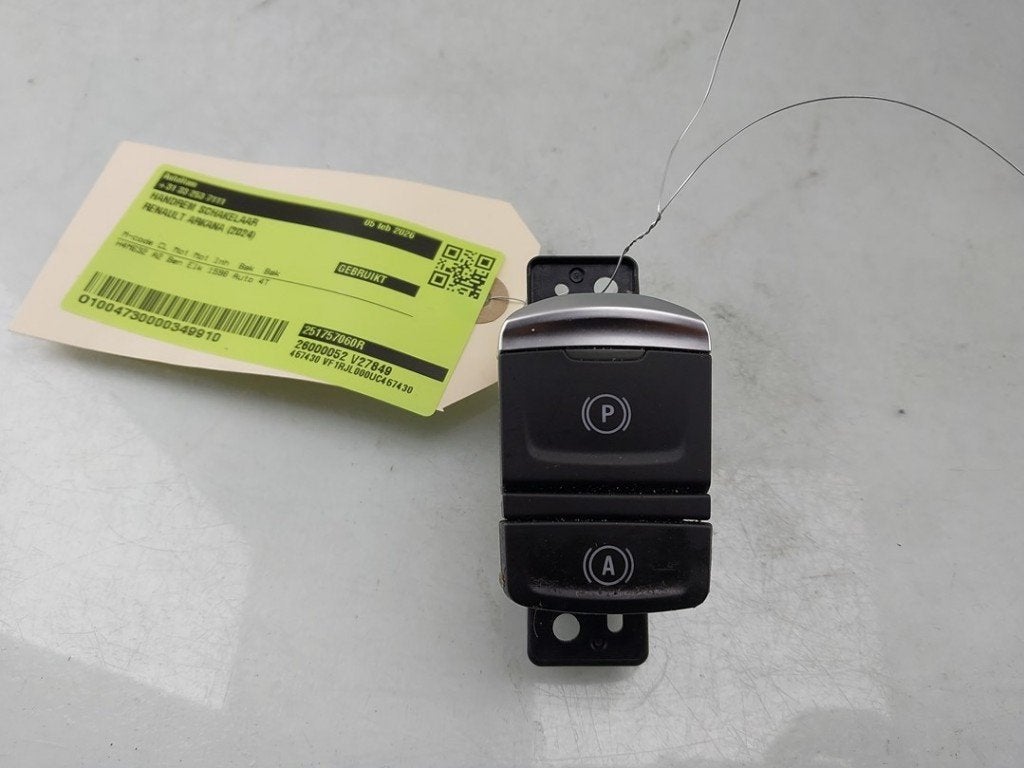 HANDREMSCHAKELAAR ABS Renault Arkana (RJLL) (|251757060R|), Dhr. J. Ham, Gebruikt, Renault, Administratie@autoham.nl