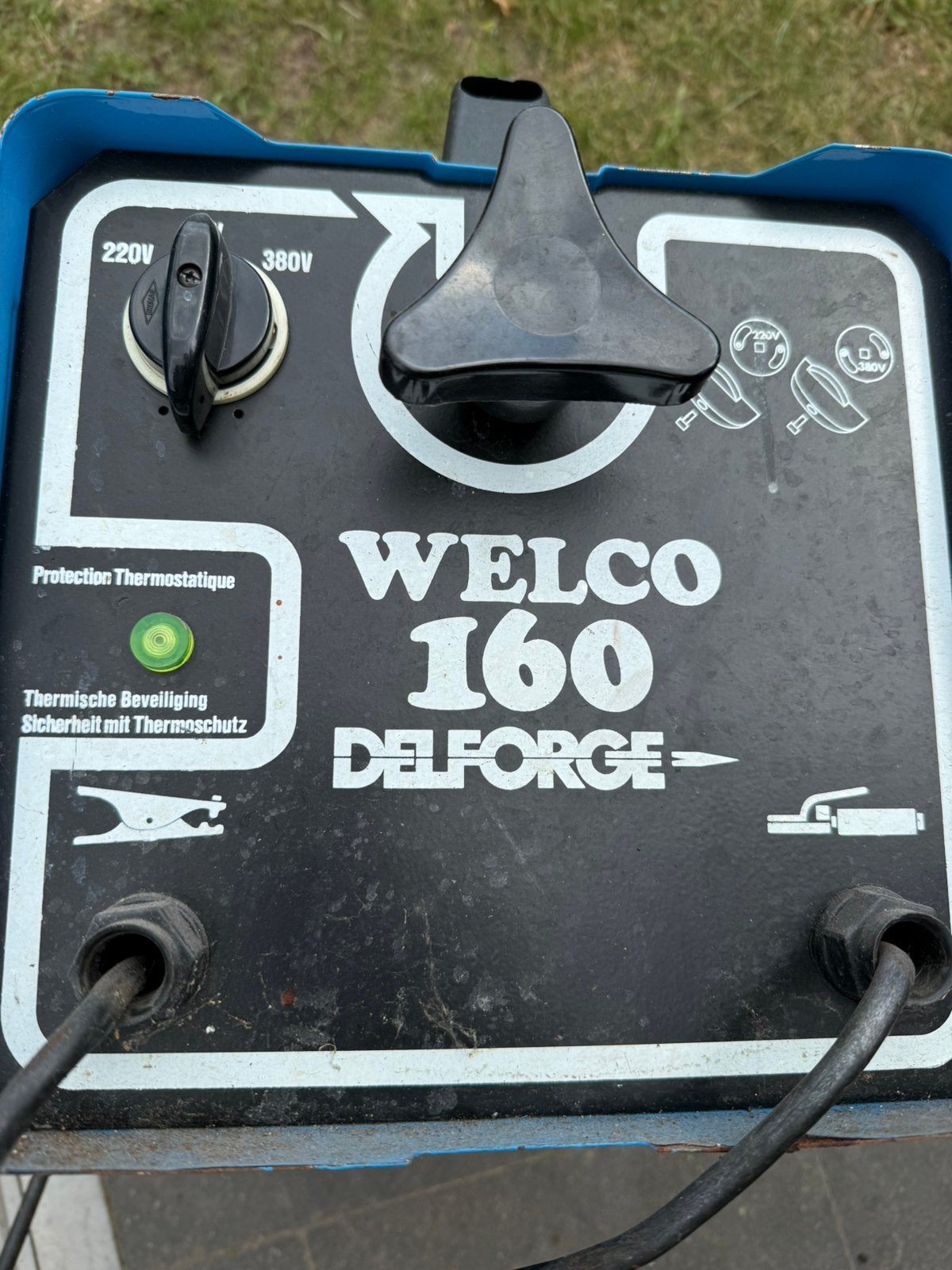 Welco Lastoestel, Ophalen, Gebruikt, Elektroden