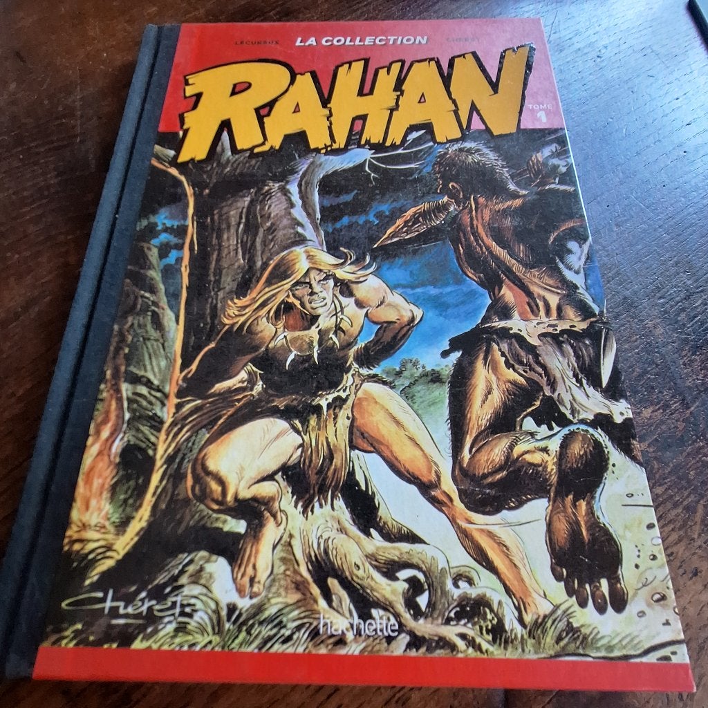 la collection rahan tome1  lécureux chéret, Une BD, Comme neuf, Lécureux chéret, Envoi