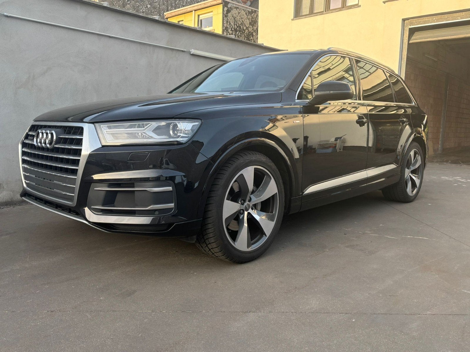 Audi q7 S-line 3.0 D, Auto's, Audi, Bedrijf, Q7, Elektrische buitenspiegels, Te koop
