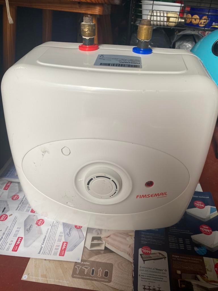 Elektrische keuken boiler FIMS 10L 2000W, Doe-het-zelf en Bouw, Ophalen, Gebruikt, Boiler, 3 t/m 5 jaar oud
