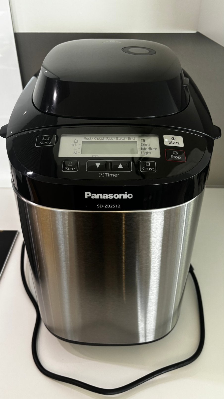 Panasonic SD-ZB2512 broodbakmachine, Elektronische apparatuur, Broodbakmachines, Ophalen, Zo goed als nieuw