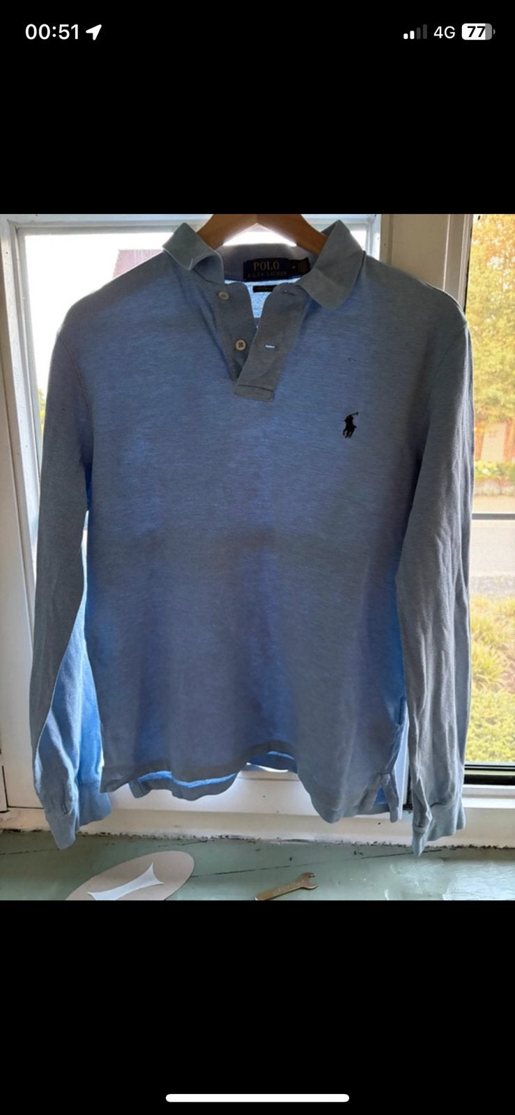 Polo Ralph Lauren M, Kleding | Heren, Polo's, Ophalen, Zo goed als nieuw, Blauw