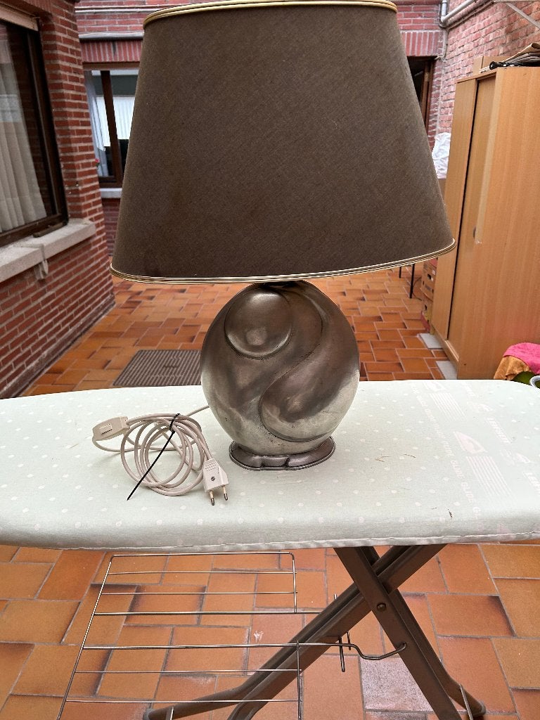 2 Prachtige tafellampen, Huis en Inrichting, Ophalen, Gebruikt, Metaal, Sfeerlamp