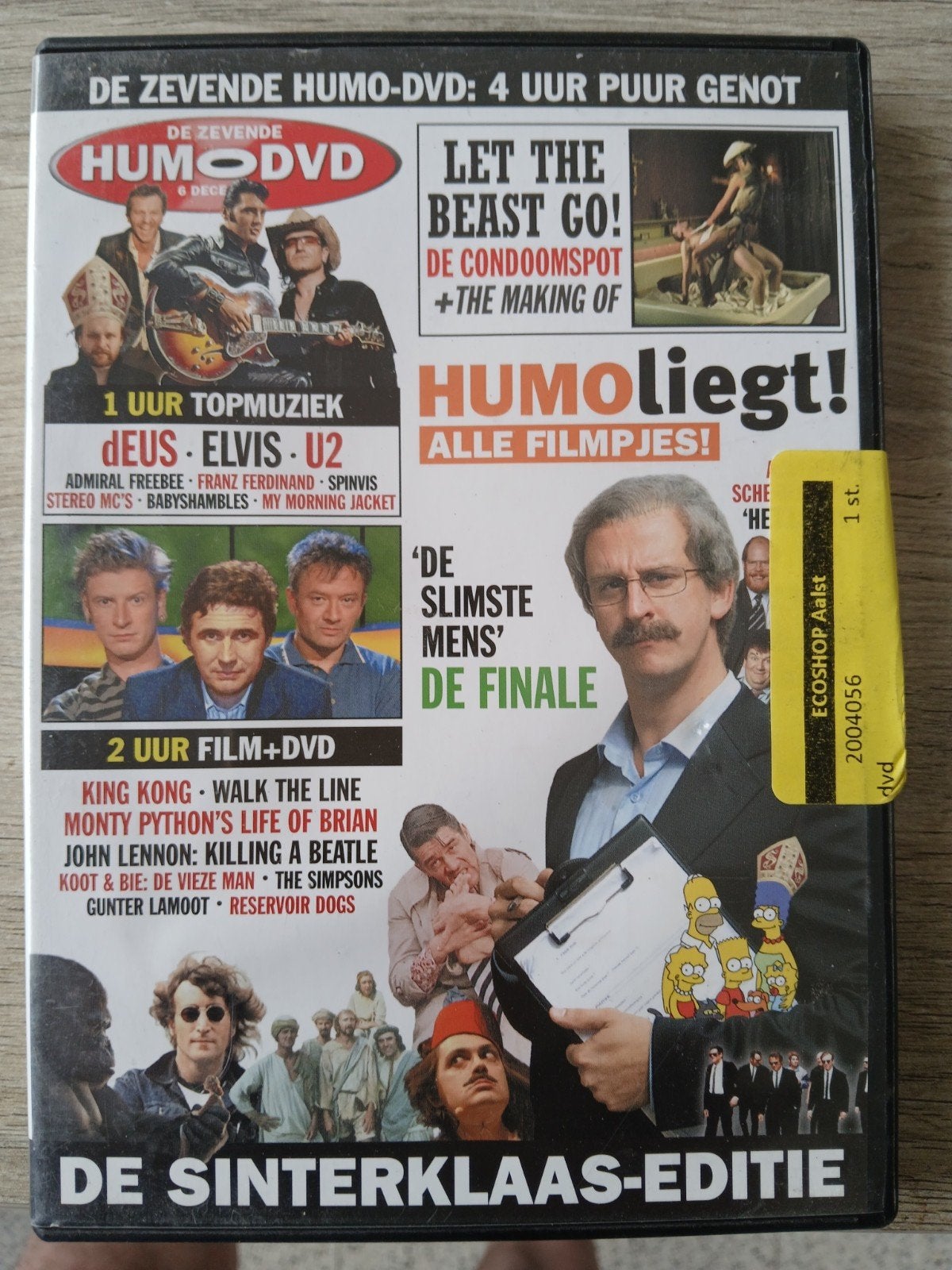 HUMO DE 7E HUMO DVD, Ophalen of Verzenden
