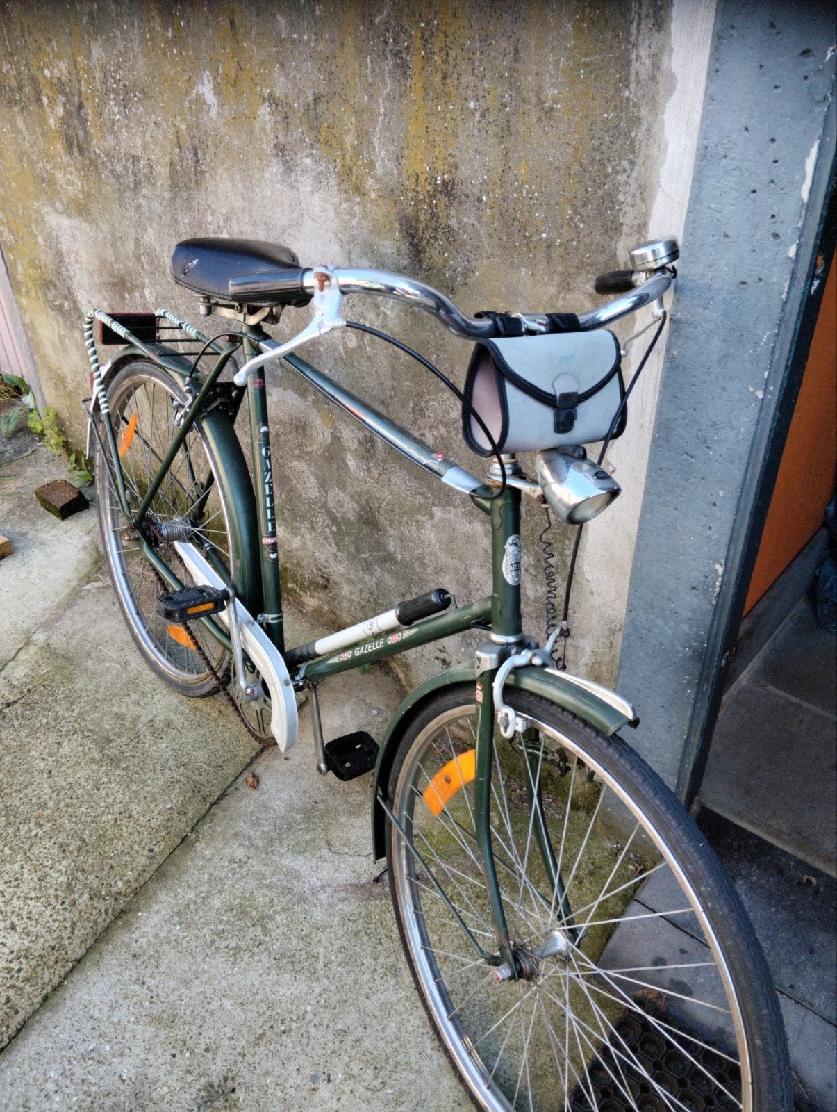 herenfiets, Fietsen en Brommers, Ophalen, Velgrem, Gazelle