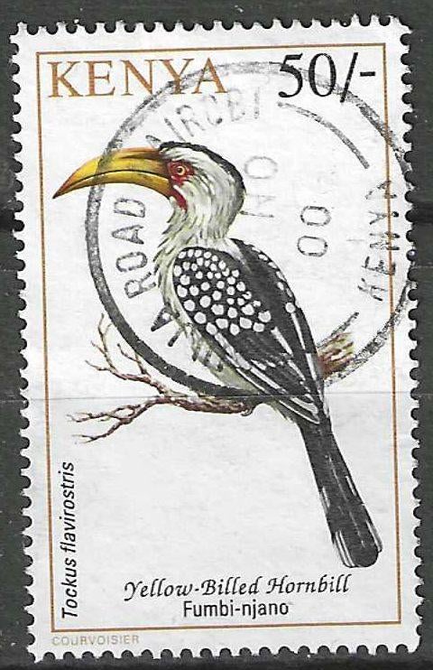 Kenya 1993 - Yvert 569 - Faune - Oiseaux (ST), Envoi, Affranchi