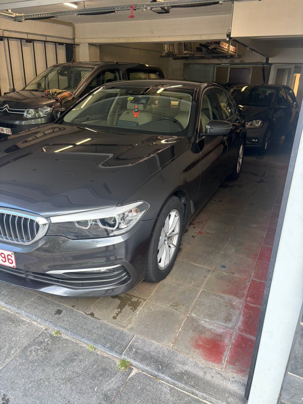 Bmw 518 da, Autos, BMW, Cuir, Autres couleurs, 5 portes, Automatique