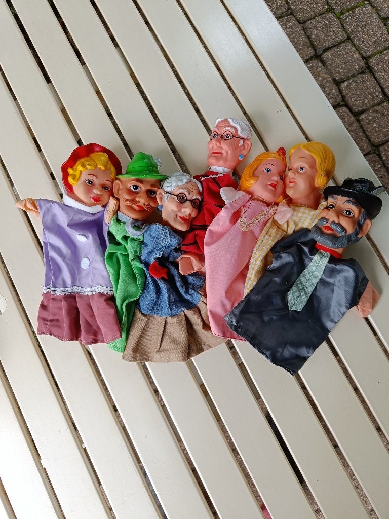 Handpoppen, Ophalen of Verzenden, Zo goed als nieuw, Overige typen