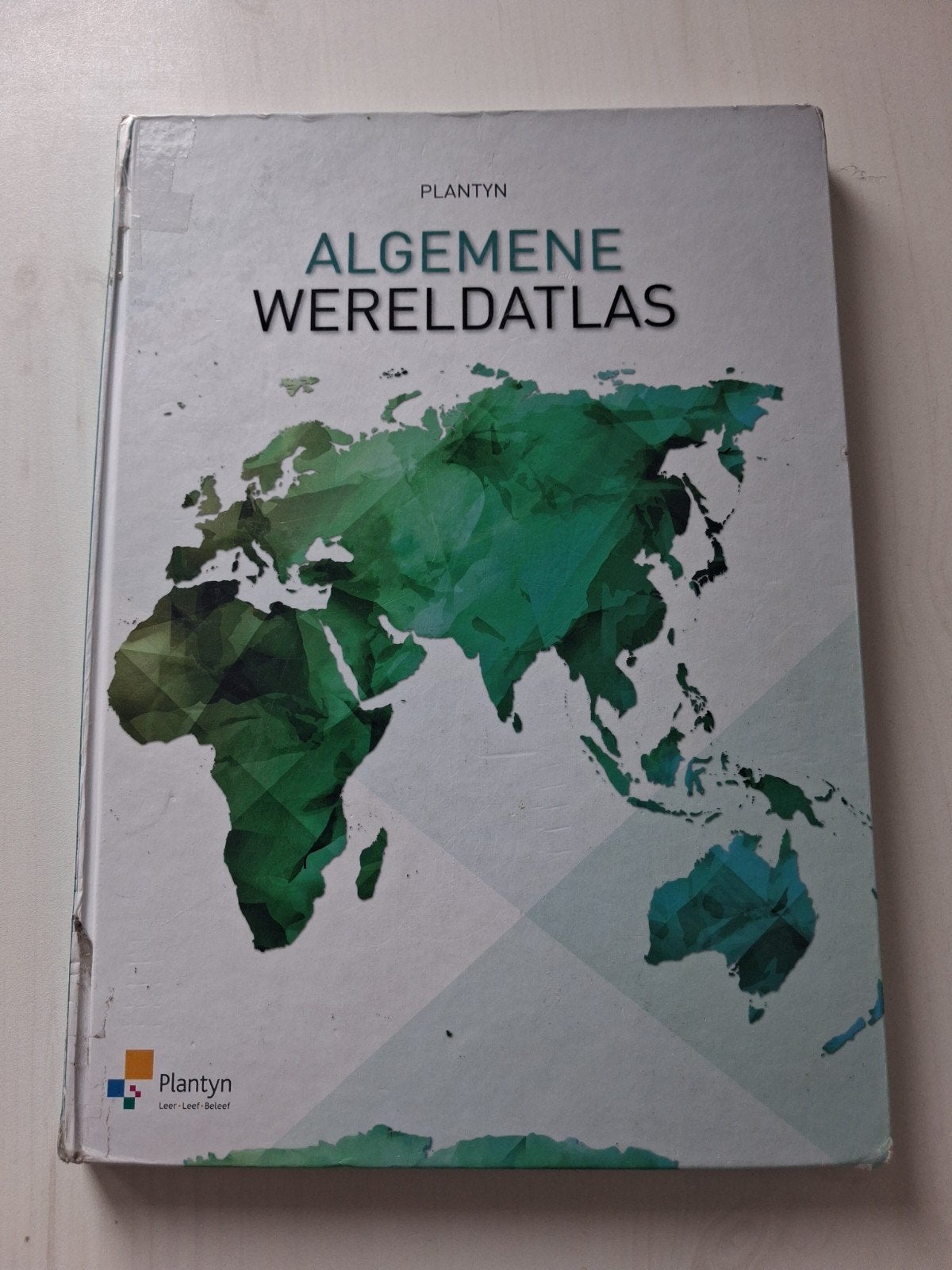 Plantyn Algemene Wereldatlas editie 2017, Enlèvement, Utilisé, Carte géographique, Dirk Vanderhallen Etienne Van Hecke