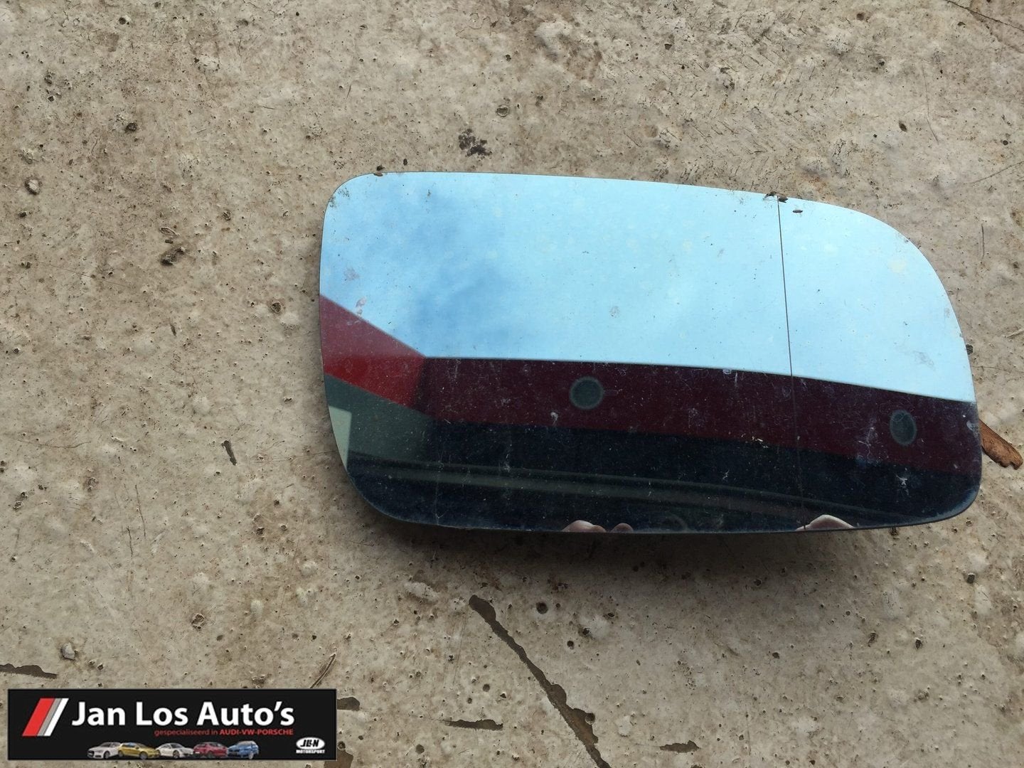 Spiegelglas Audi A4 B5 ('95-'01) 4A1857536AC, Auto-onderdelen, Gebruikt, -, -, -