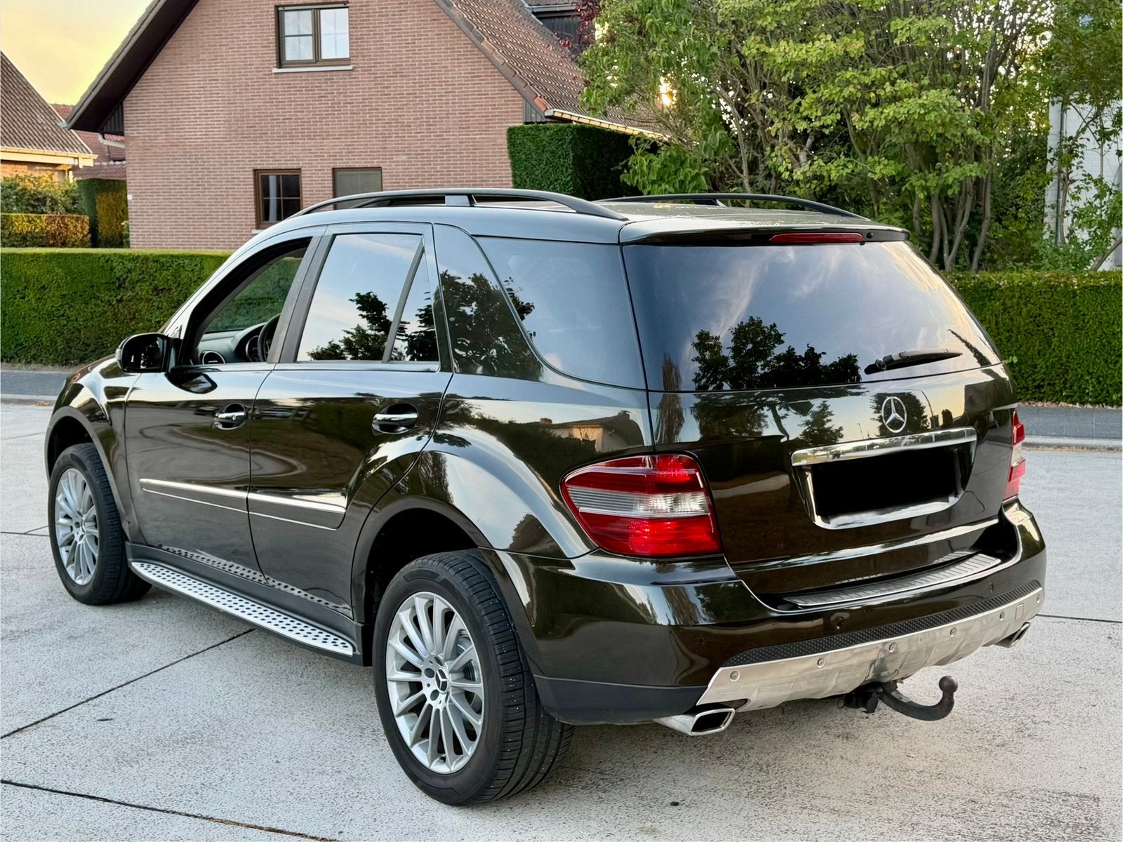 Mercedes ML 280  4MATIC Lichte vracht 2009 Tax 150€, Autos, Mercedes-Benz, Classe M, Achat, Entreprise, 5 portes