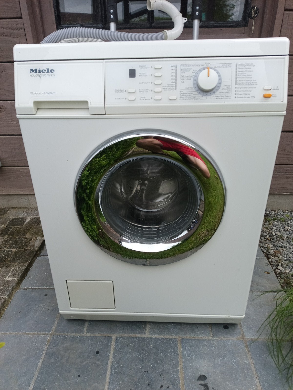 Miele Novotronic W353 wasmachine, 1200 à 1600 tours, 85 à 90 cm, 4 à 6 kg, Programme lavage à la main