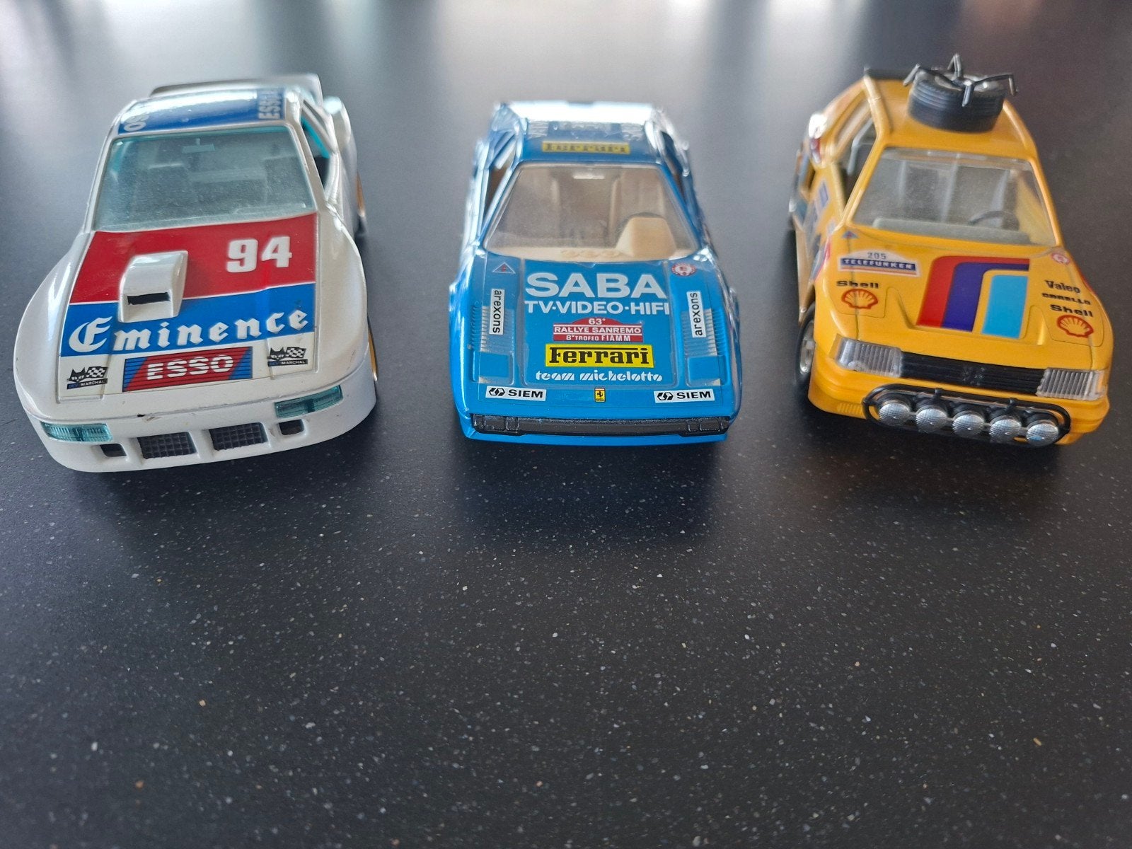 Porsche 924 Turbo, Ferrari 308 GTB, Peugeot 205 Turbo, Hobby en Vrije tijd, Benzine, Ophalen of Verzenden, Zo goed als nieuw, Auto onroad