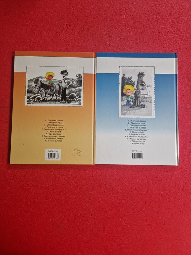 Lot de 2 bd cedric 10 et 11,EO, Livres, BD, Enlèvement ou Envoi