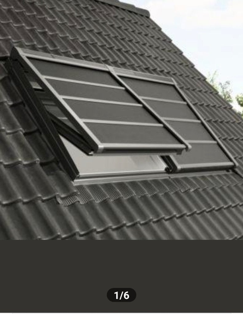Velux integra zonnescherm op zonne-energie 98×78, Bricolage & Construction, Enlèvement, Neuf