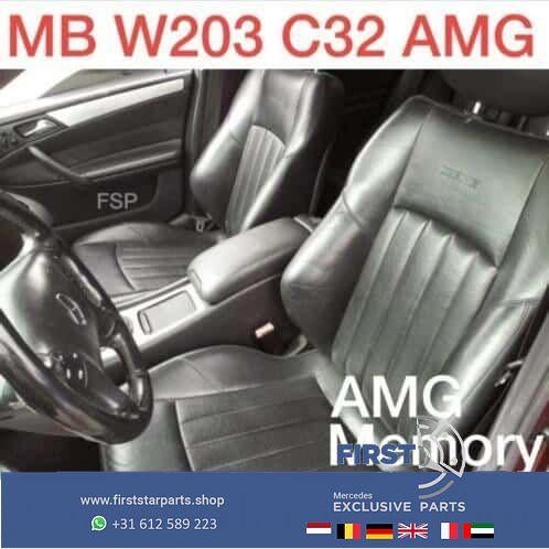 W203 C32 C55 AMG leder interieur Mercedes C Klasse 2006 AMG, Utilisé, -, -, Enlèvement ou Envoi