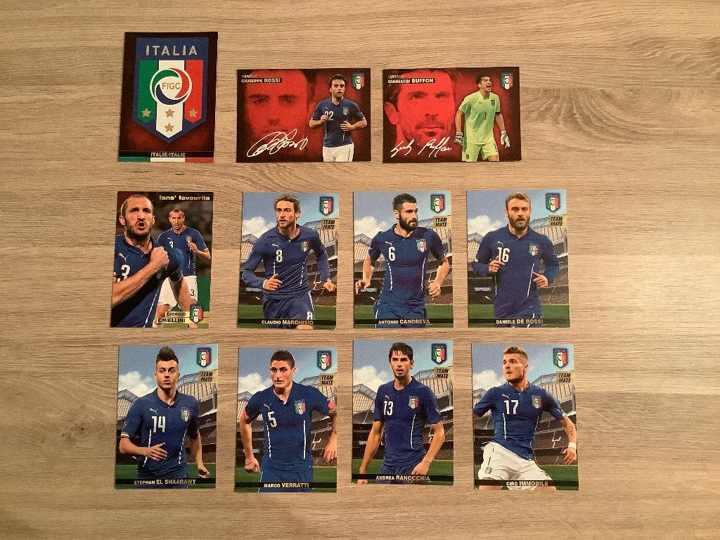 Panini cards ‘ Tousensemble ‘ Italië (2015), Enlèvement ou Envoi, Comme neuf, Affiche, Image ou Autocollant