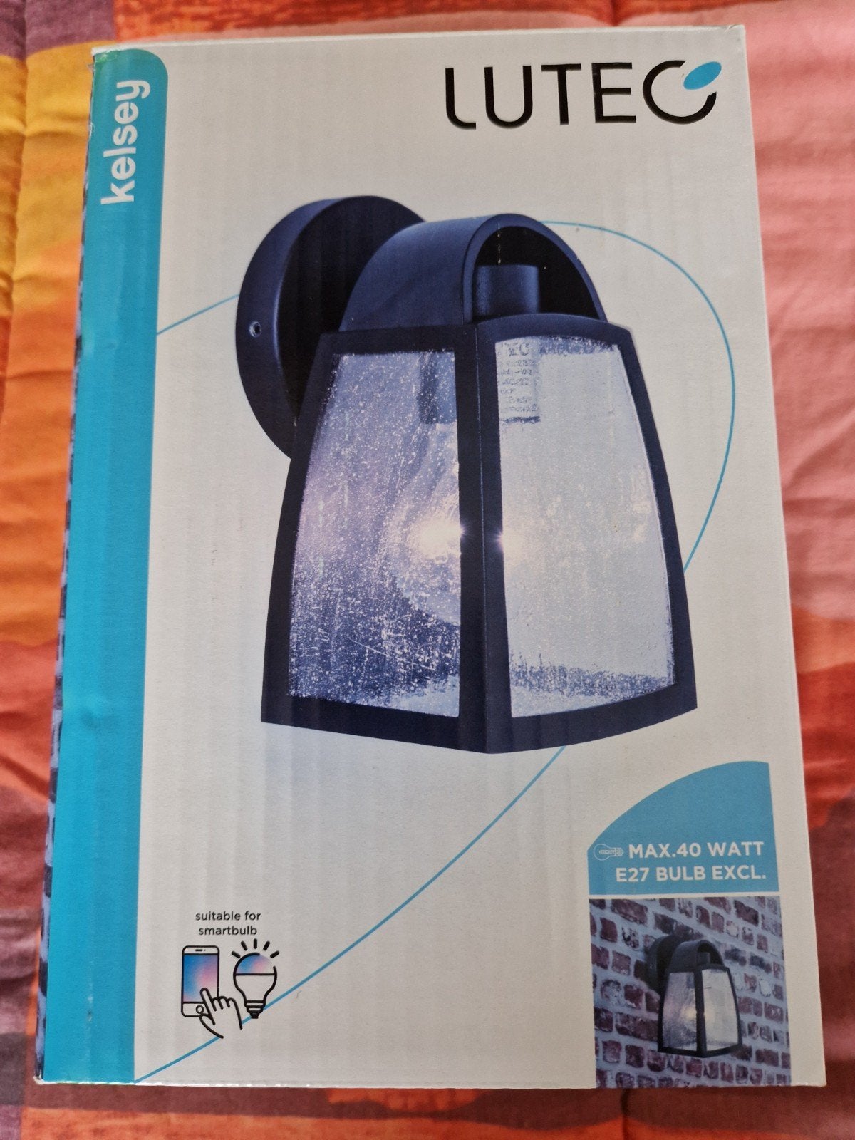 Applique lanterne pour fixation mural Lutec 220-240V neuve, Neuf, Lampadaire, Enlèvement ou Envoi, LED