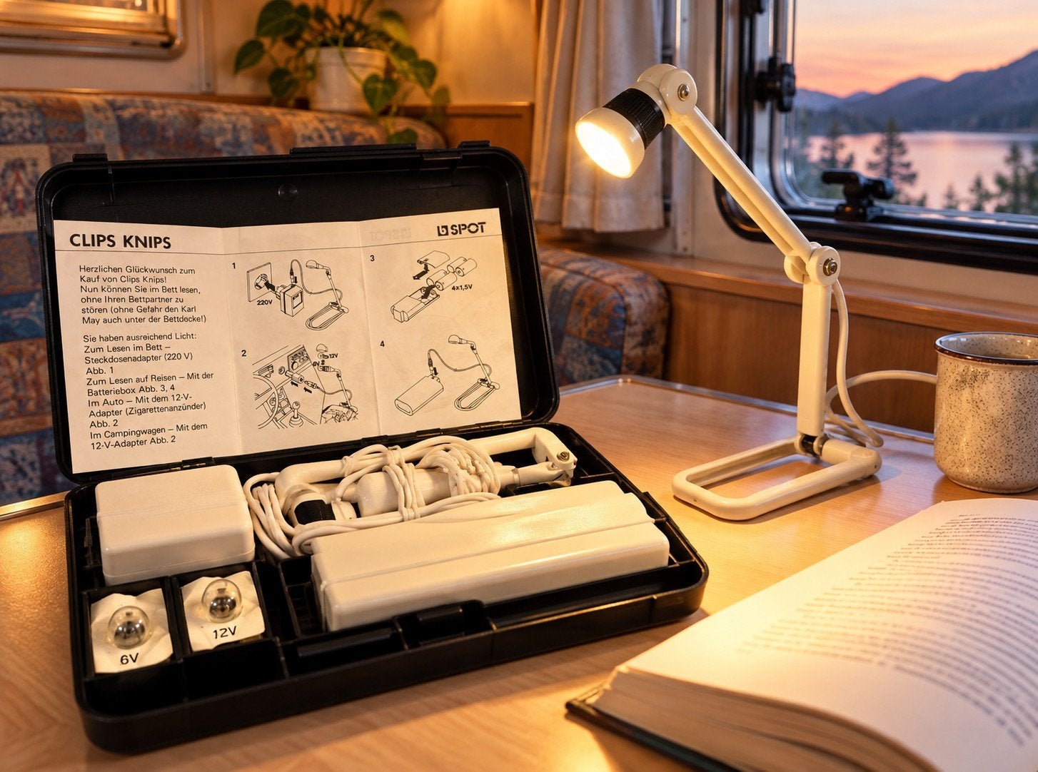 camper leeslamp, Huis en Inrichting, Ophalen of Verzenden