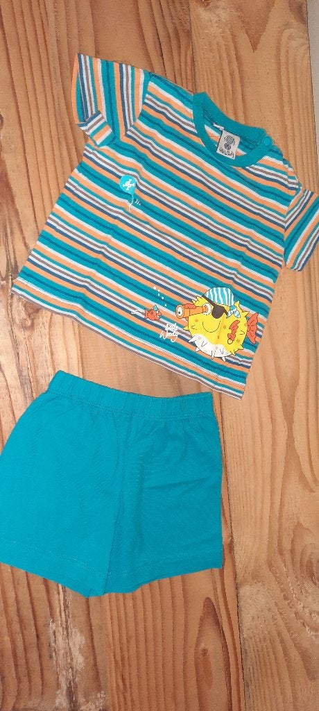 Mooie pyjama Woody maat 6 maand, Kinderen en Baby's, Nacht- of Onderkleding, Ophalen of Verzenden, Zo goed als nieuw, Jongetje