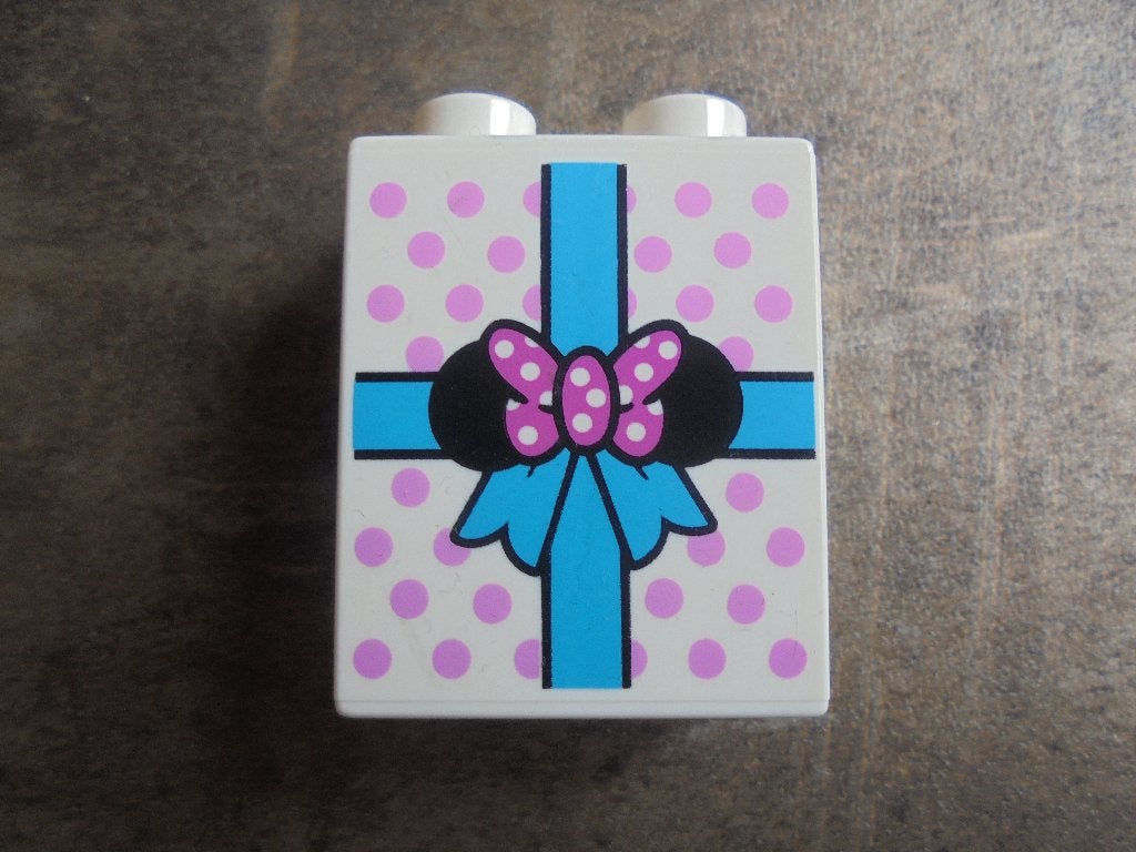 Lego Duplo Brick 1x2x2 (zie foto's) 4, Ophalen of Verzenden, Gebruikt, Losse stenen, Duplo