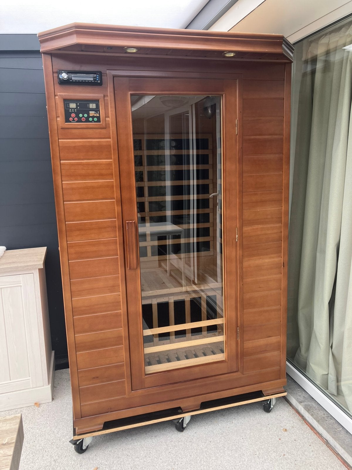 Warmte Sauna, Sport en Fitness, Sauna, Zo goed als nieuw, Ophalen