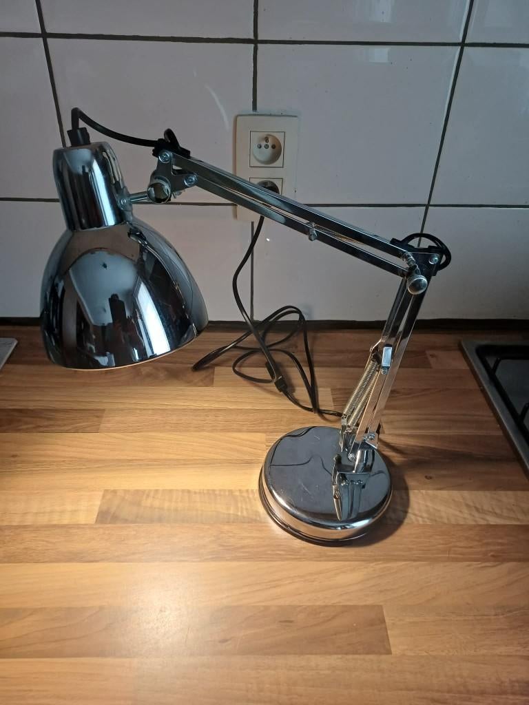 Bureaulamp Forsa, Huis en Inrichting, Lampen | Tafellampen, Ophalen, Gebruikt, Metaal, Minder dan 50 cm