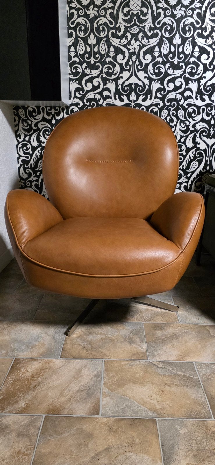 Design lederen zetel, Enlèvement