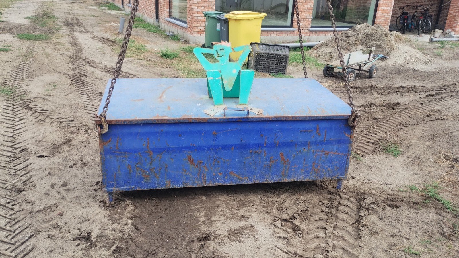 materiaal bak, Doe-het-zelf en Bouw, Ophalen, Gebruikt