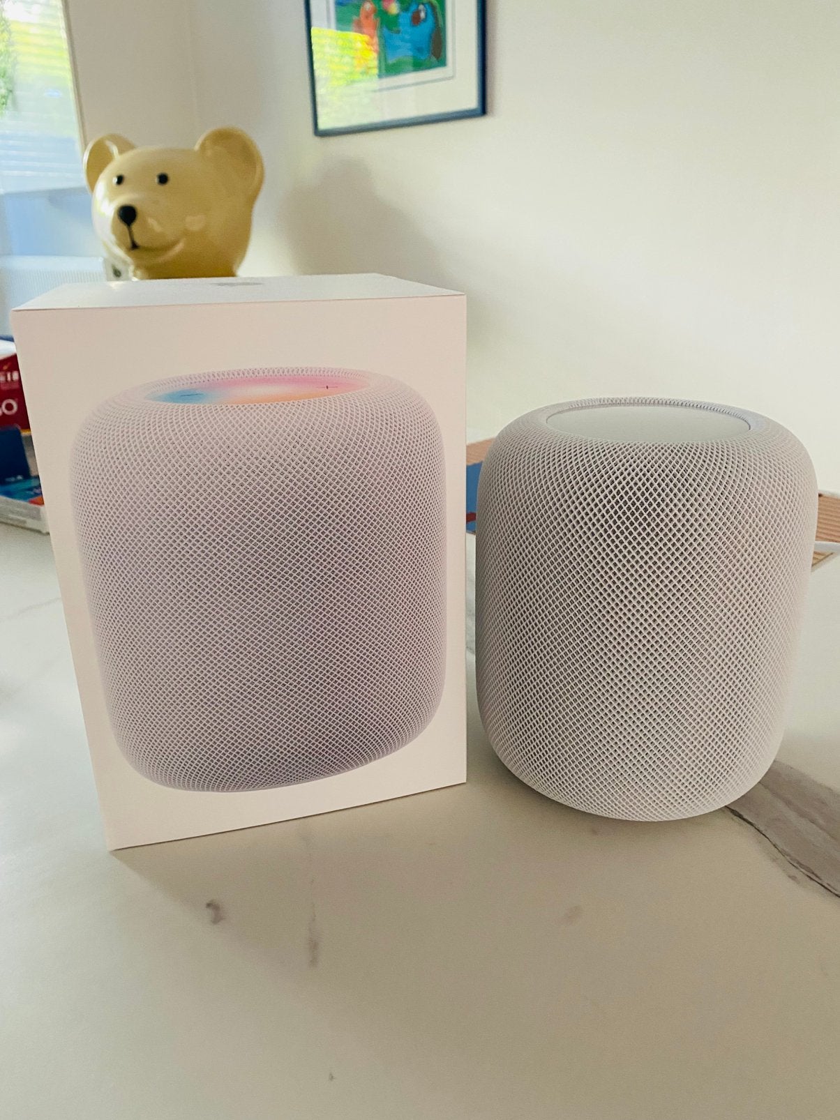 Home Pod gloednieuw!!! met doos en factuur gekocht op 18/07, Ophalen, Nieuw, Slimme speaker