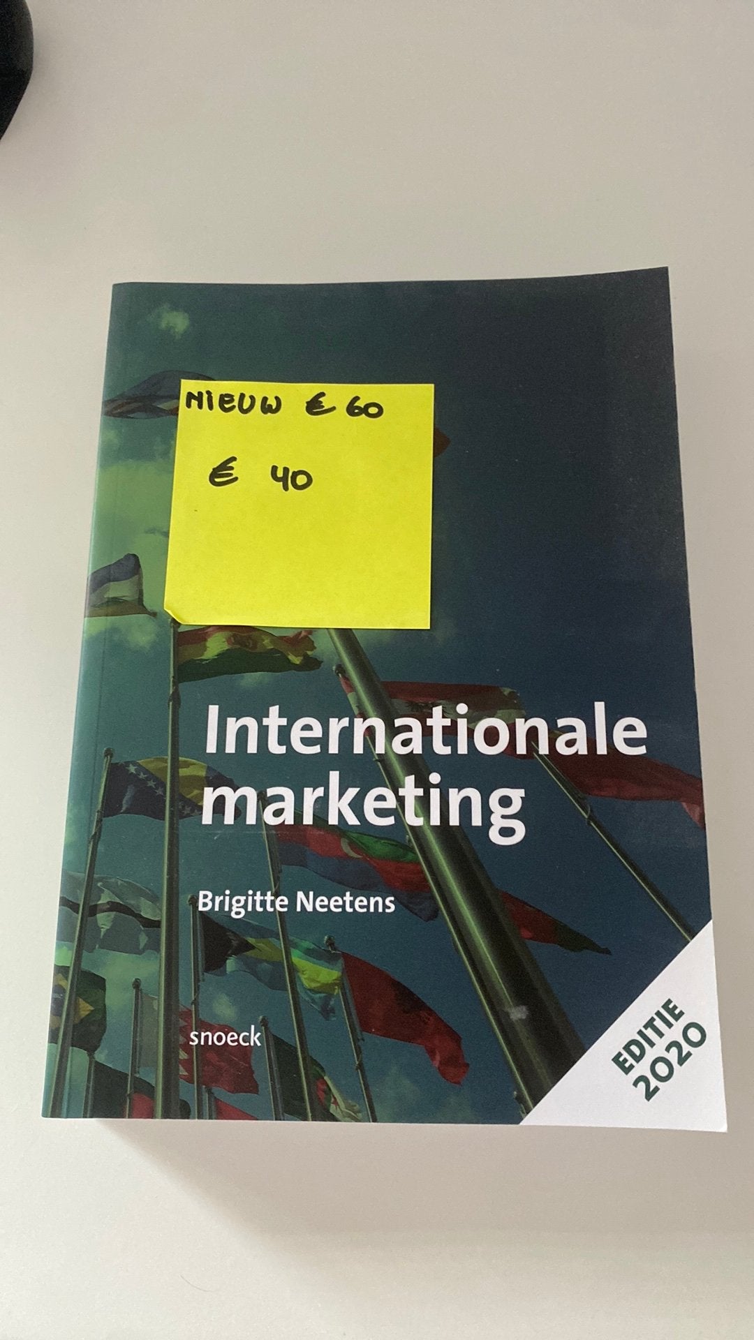 Boek ‘Internationale marketing’, Ophalen, Zo goed als nieuw