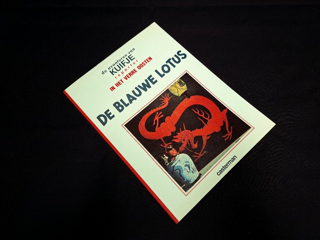 Kuifje De Blauwe Lotus, Ophalen