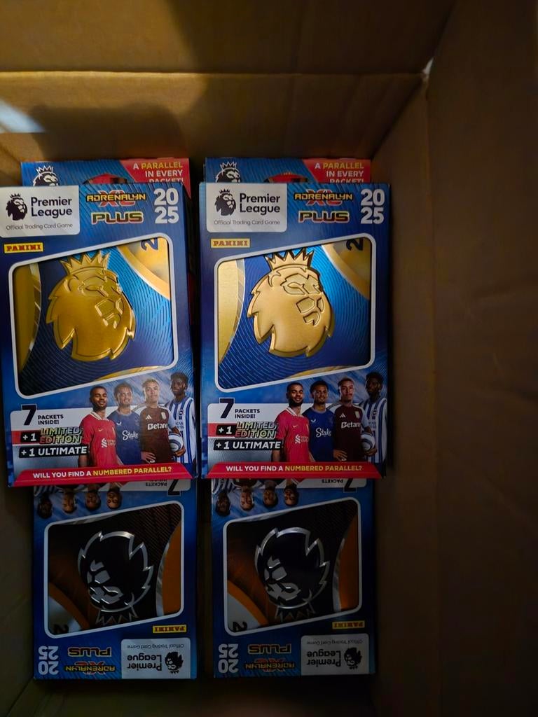 Panini Adrenalyn Premier League 6 Mega tins 2026, Envoi