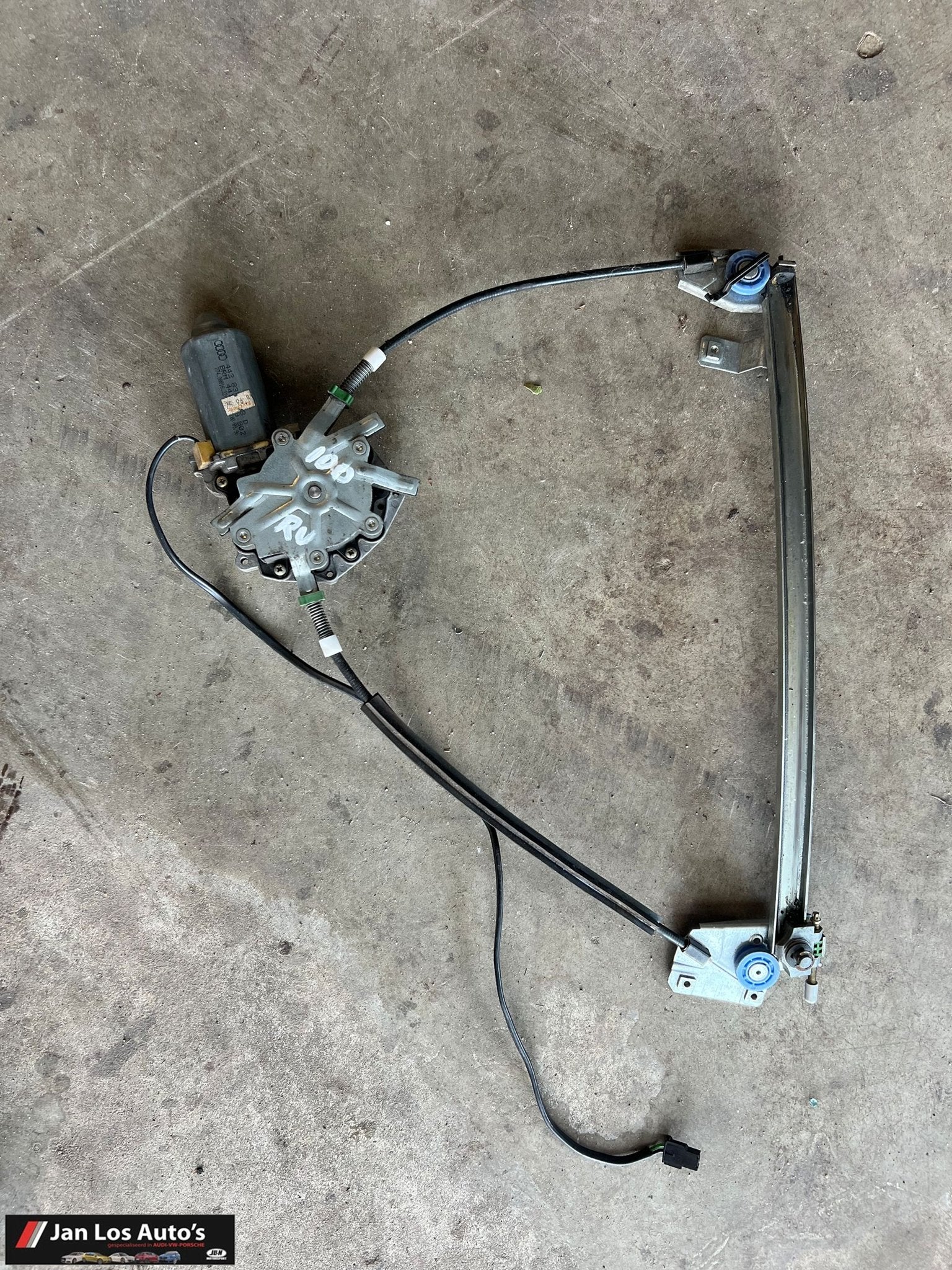 Audi 100 200 5000 V8 c3 44 raammechanisme rechts elektrisch, Gebruikt, -, -, -
