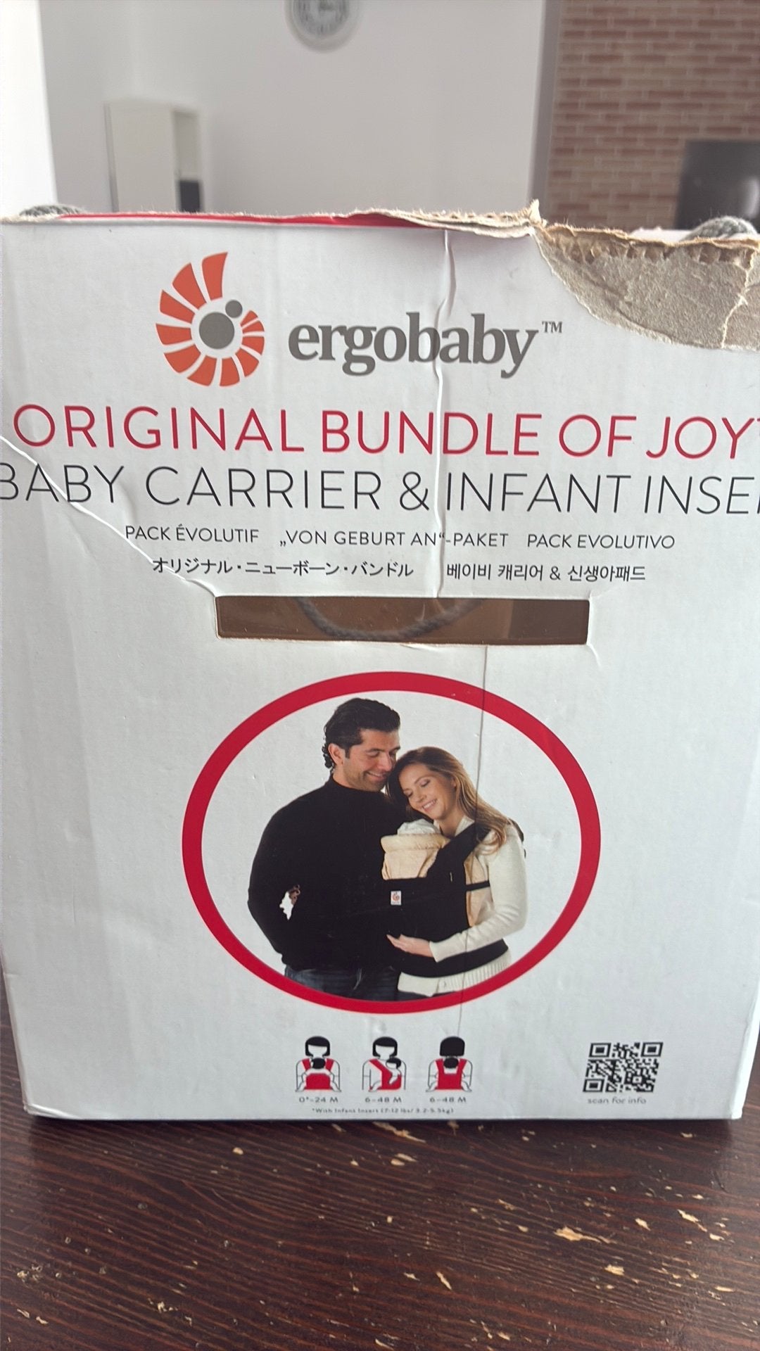 Porte bébé Ergobaby, Enfants & Bébés, Enlèvement, Comme neuf