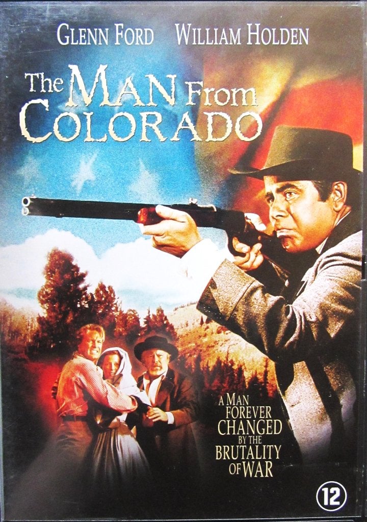 DVD WESTERN- THE MAN FROM COLORADO (GLENN FORD ...)- 1975, Alle leeftijden, Nederlands, Overige genres, Ophalen of Verzenden