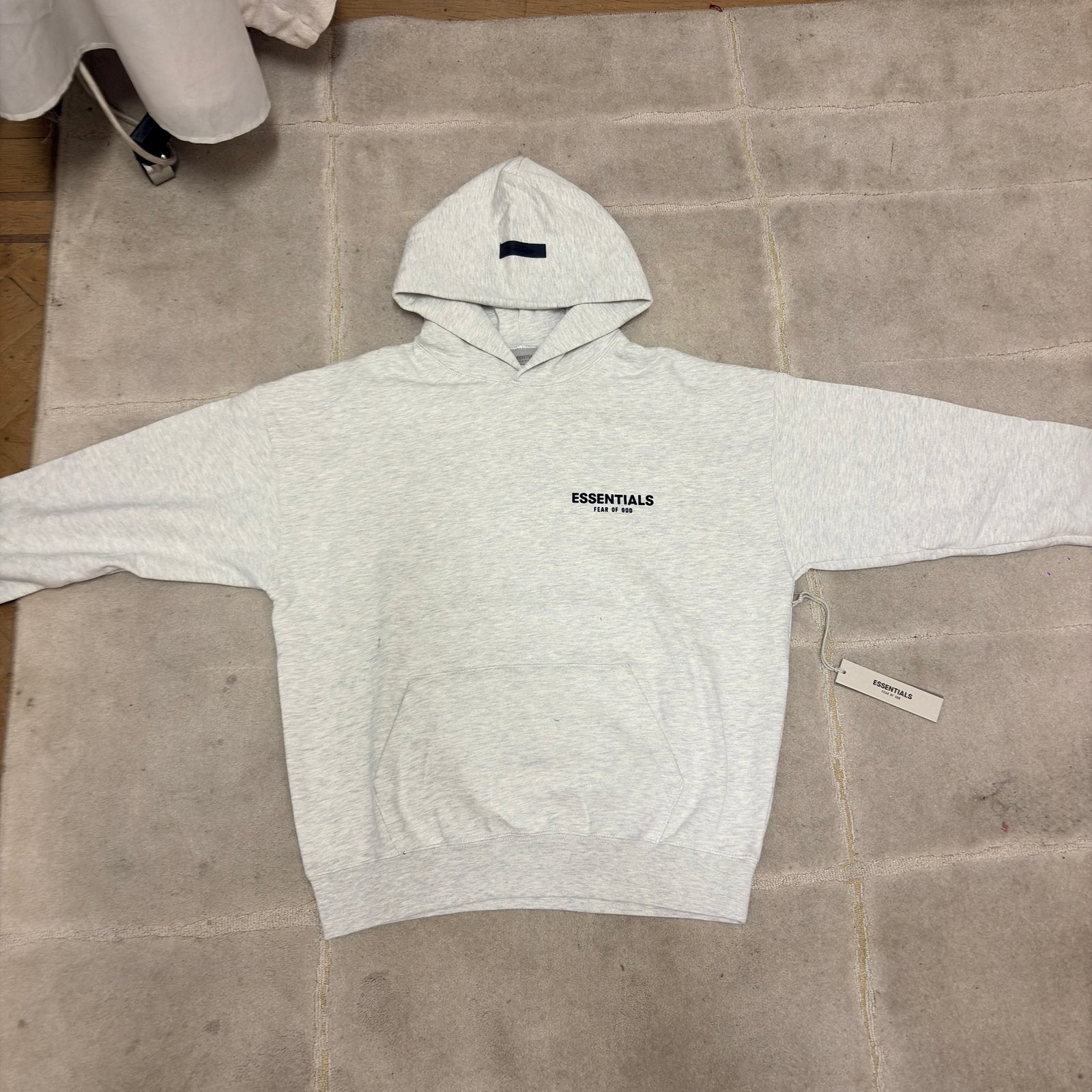 Essentials hoodie size s light oatmeal, Kleding | Heren, Truien en Vesten, Ophalen, Zo goed als nieuw, Maat 46 (S) of kleiner