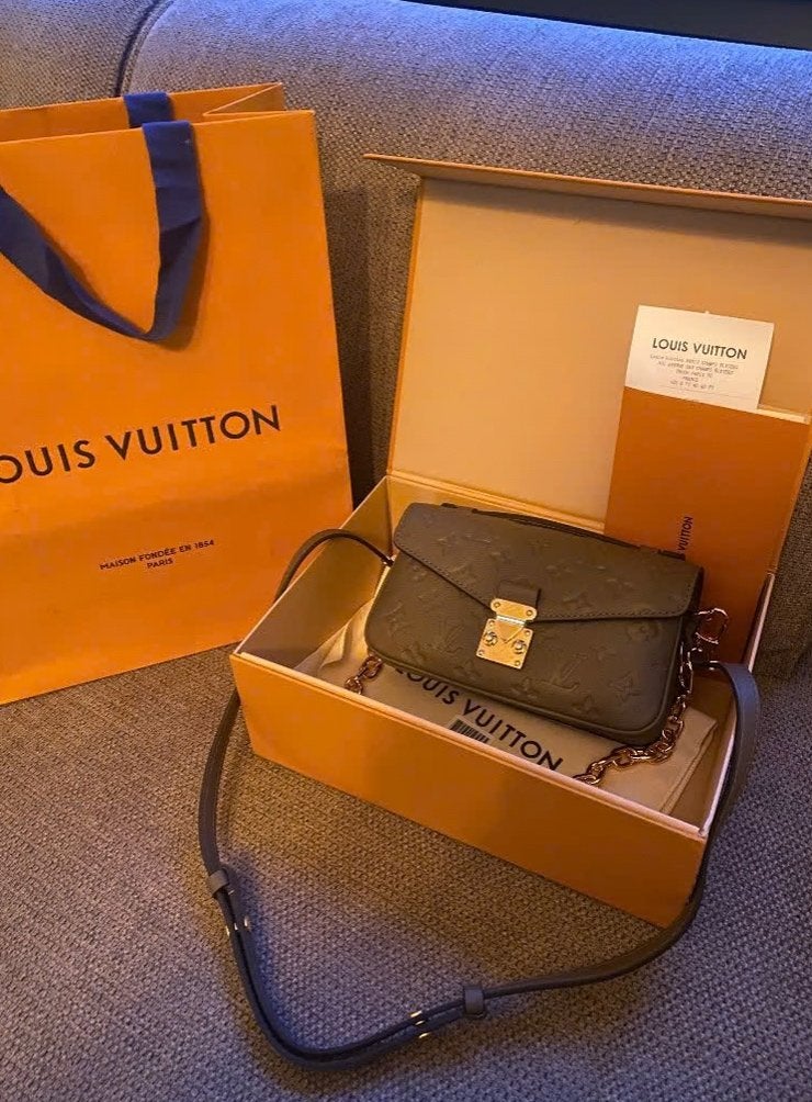 Louis Vuitton Tas Pochette Métis east west monogram SMOKE, Ophalen of Verzenden, Nieuw, Beige, Schoudertasje