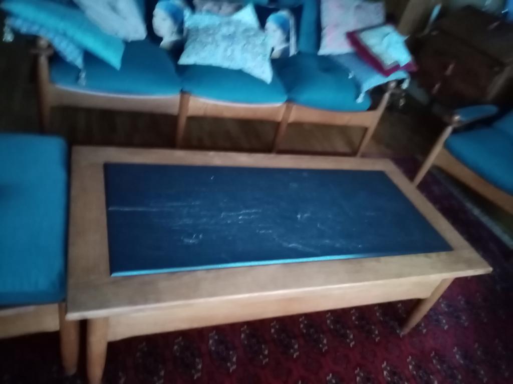 table basse, 100 à 150 cm, Comme neuf, Enlèvement, 50 à 100 cm