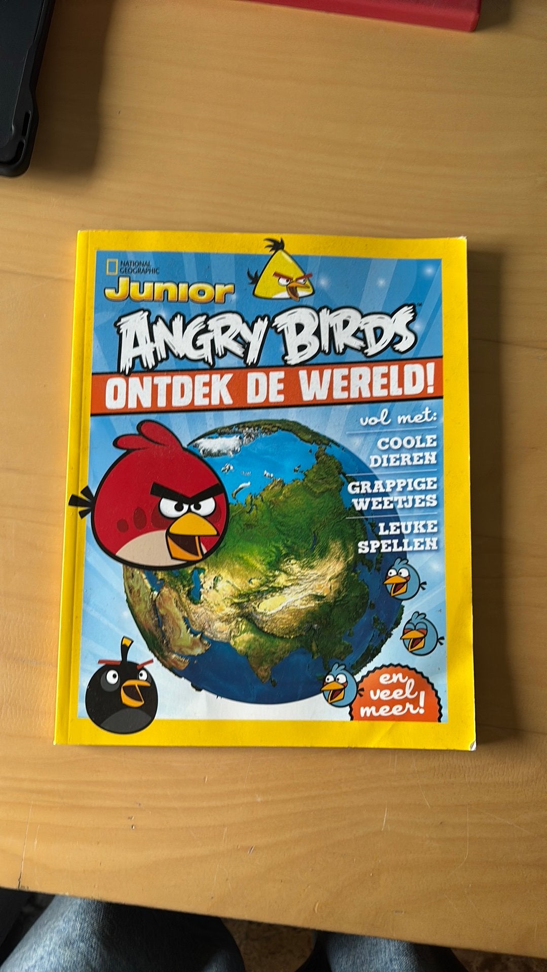 Angry birds Ontdek de wereld!, Livres, Atlas & Cartes géographiques, Enlèvement, Utilisé, Atlas des forêts