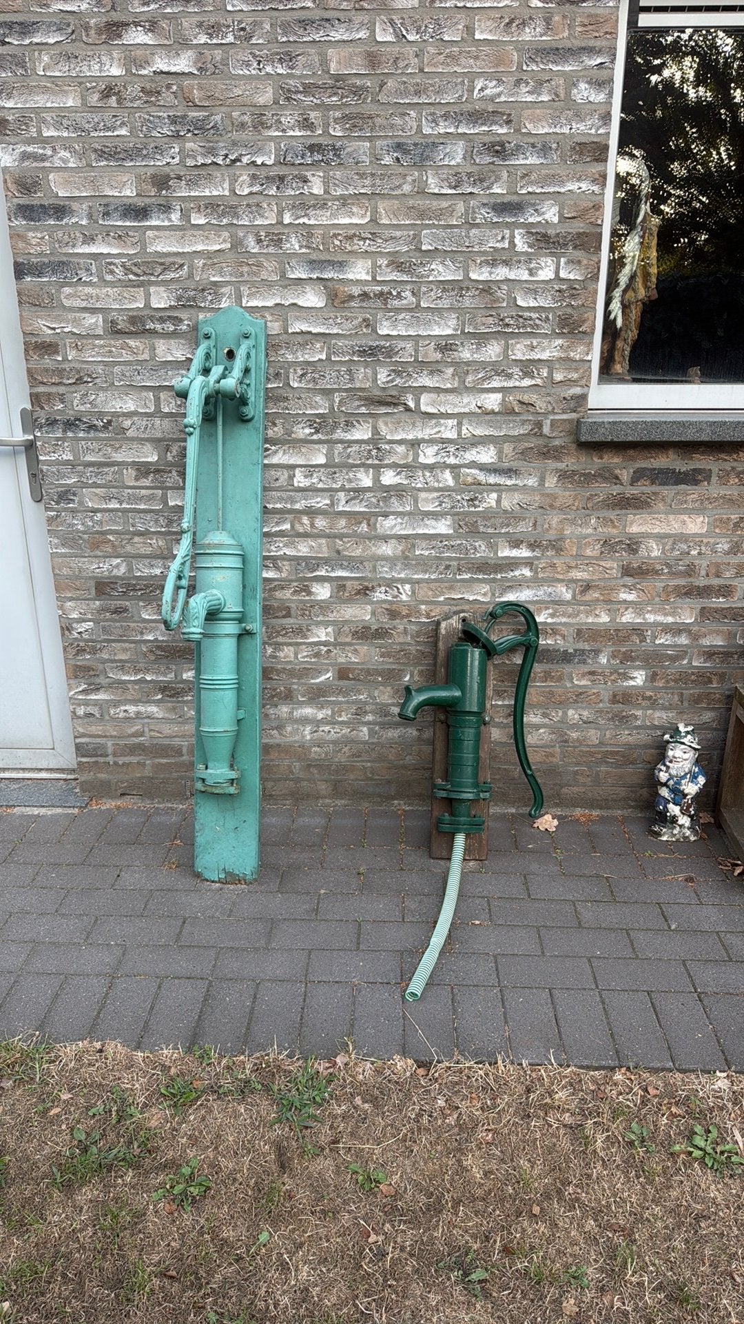 2 mooie waterpompen van gietijzer .vintage, Tuin en Terras, Waterpompen, Ophalen, Gebruikt, Handmatig, Overige typen