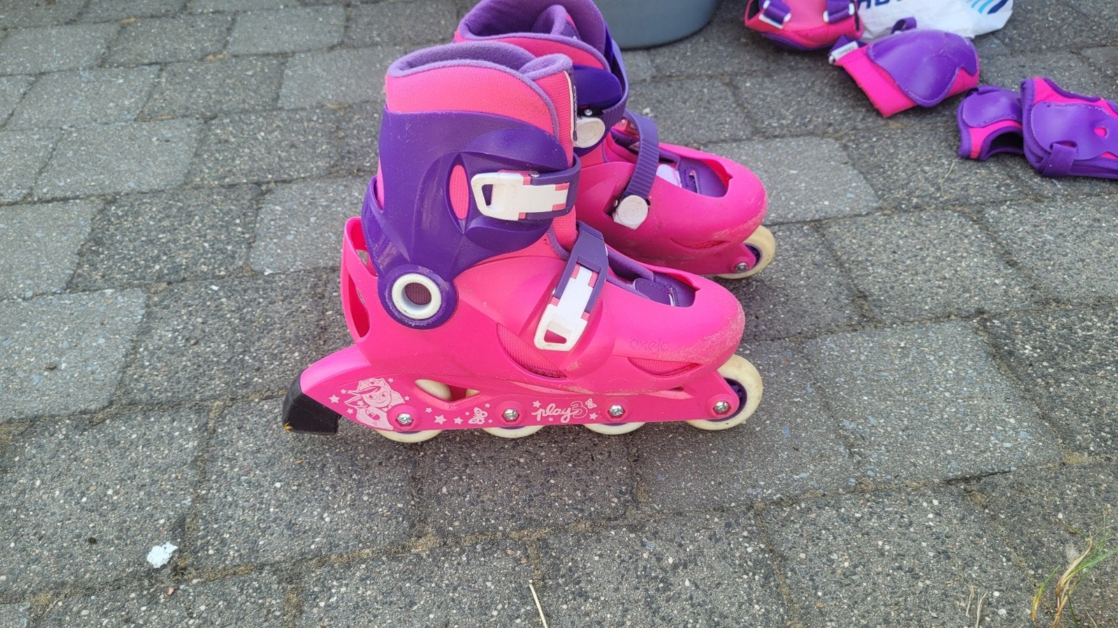 Inline skates maat 34-36 oxelo play 3, Enlèvement