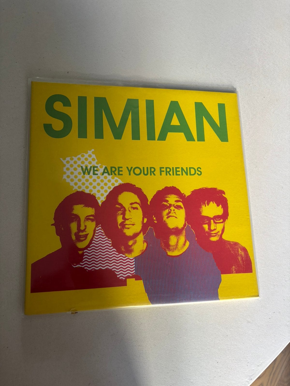 Lp simian - we are your friends 1ste pers near mint, Ophalen of Verzenden, Zo goed als nieuw