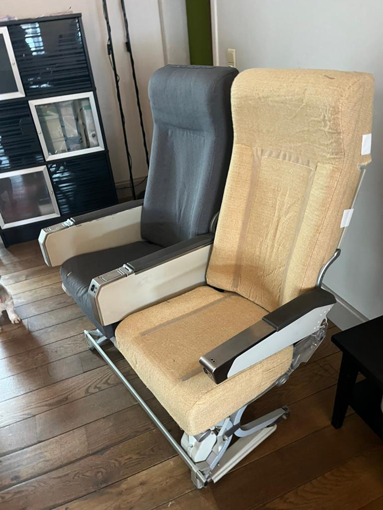 Sièges avion, Enlèvement, Utilisé, Moins de 75 cm, 100 à 125 cm