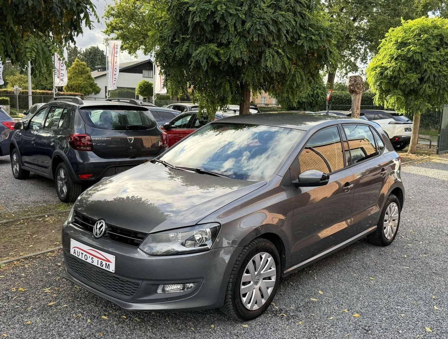 Volkswagen Polo 1.2i Benzine 2013 Airco CruiseC. Sensoren 5-, Autos, Volkswagen, Argent ou Gris, Achat, Entreprise, 69 ch