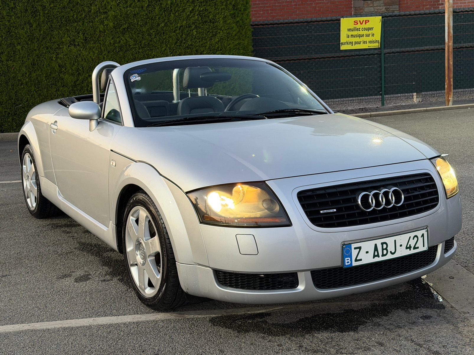 Audi TT 1.8 Turbo 20v Quattro, Auto's, TT, Cabriolet, Handgeschakeld, Particulier