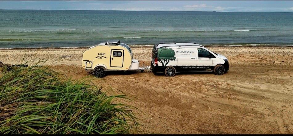 Caravan offroad tosbiq teardrop te koop, Caravans en Kamperen, Caravans, Particulier, Voortentlamp