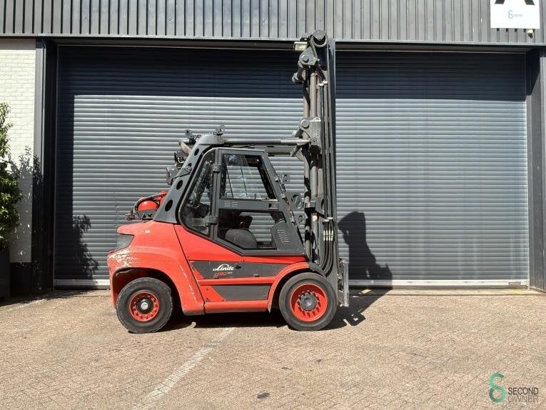 Linde H 80 T (396), Plus de 4 000 kg, LPG, Chariot élévateur, Linde
